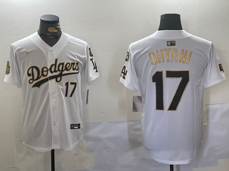 Men's Los Angeles Dodgers Shohei Ohtani White Jersey